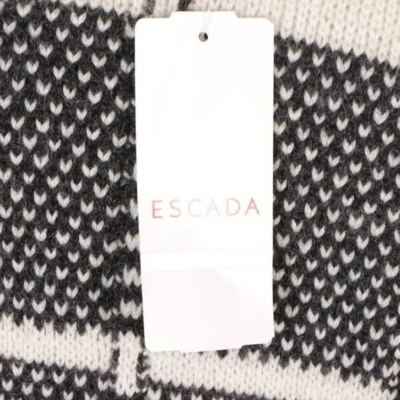 Escada Mohair/Wool Blend Belted Coat NWT - Picture 6 of 9